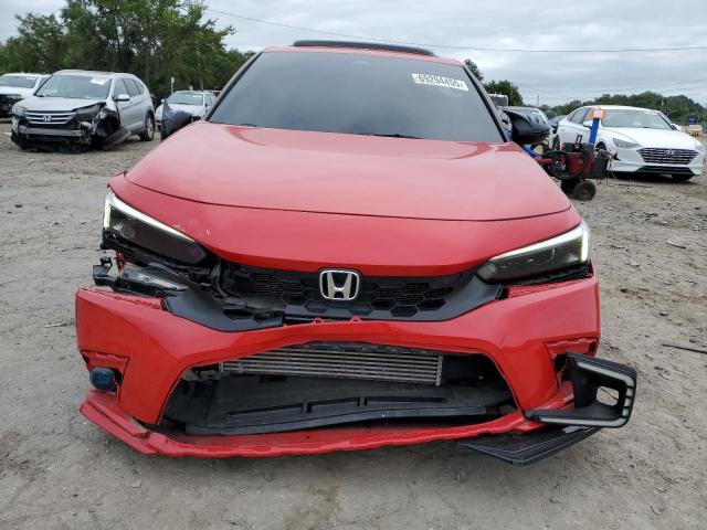 19XFL1H80NE021933 - 2022 HONDA CIVIC SPORT TOURING RED photo 5