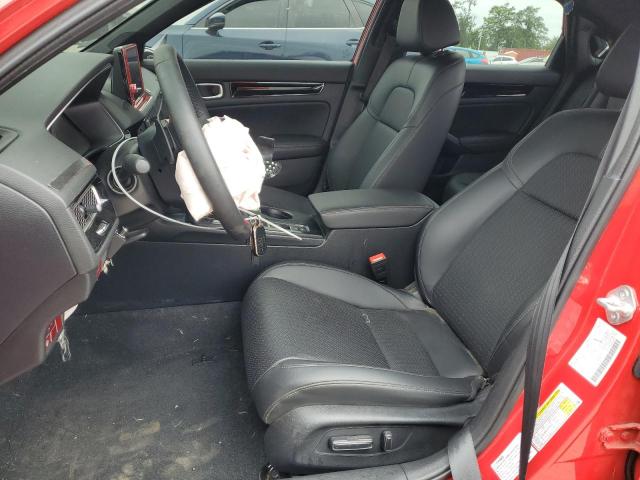 19XFL1H80NE021933 - 2022 HONDA CIVIC SPORT TOURING RED photo 7