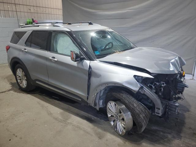 1FMSK8FHXLGC55213 - 2020 FORD EXPLORER LIMITED SILVER photo 4