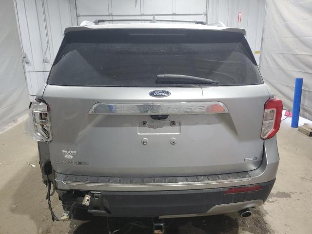 1FMSK8FHXLGC55213 - 2020 FORD EXPLORER LIMITED SILVER photo 6