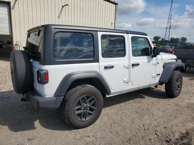 1C4PJXDN8RW136722 - 2024 JEEP WRANGLER SPORT WHITE photo 3