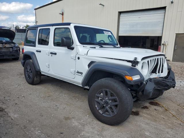 1C4PJXDN8RW136722 - 2024 JEEP WRANGLER SPORT WHITE photo 4