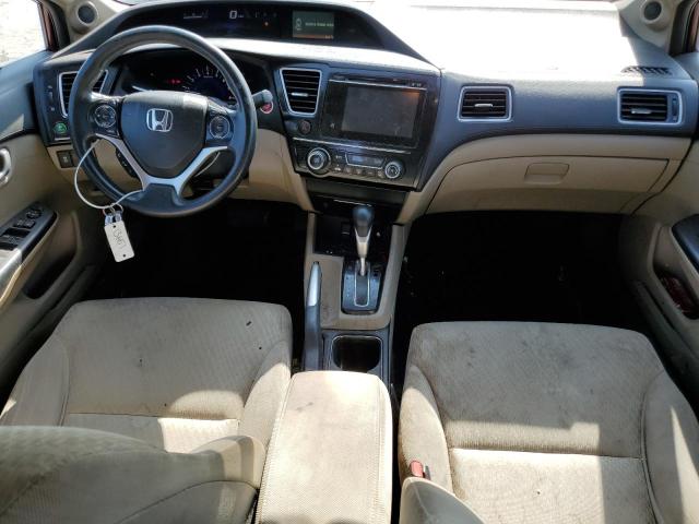 19XFB2F87EE022900 - 2014 HONDA CIVIC EX Tünd qırmızı foto 8