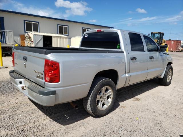 1D7RE3GK6BS514014 - 2011 DODGE DAKOTA SLT SILVER photo 3