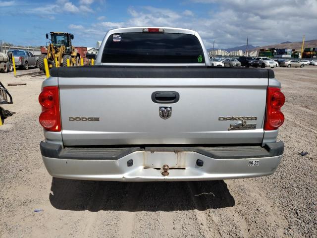 1D7RE3GK6BS514014 - 2011 DODGE DAKOTA SLT SILVER photo 6