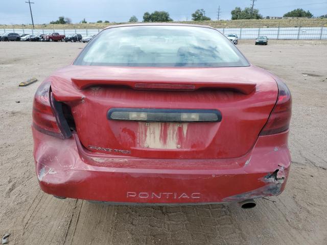 2G2WP552381101020 - 2008 PONTIAC GRAND PRIX RED photo 6