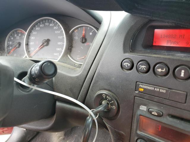 2G2WP552381101020 - 2008 PONTIAC GRAND PRIX RED photo 9