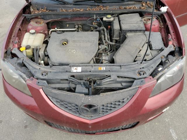 JM1BK32F391250099 - 2009 MAZDA MAZDA3 SPO I BURGUNDY photo 11