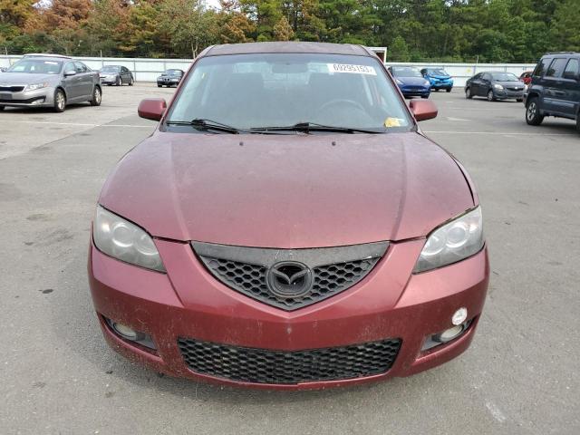 JM1BK32F391250099 - 2009 MAZDA MAZDA3 SPO I BURGUNDY photo 5