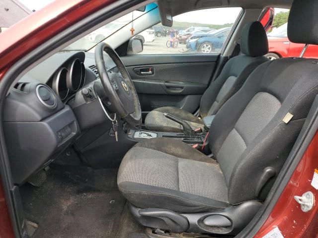 JM1BK32F391250099 - 2009 MAZDA MAZDA3 SPO I BURGUNDY photo 7