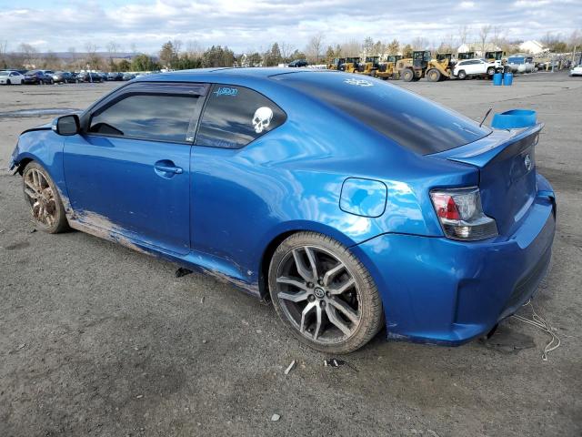 JTKJF5C71E3076849 - 2014 TOYOTA SCION TC BLUE photo 2