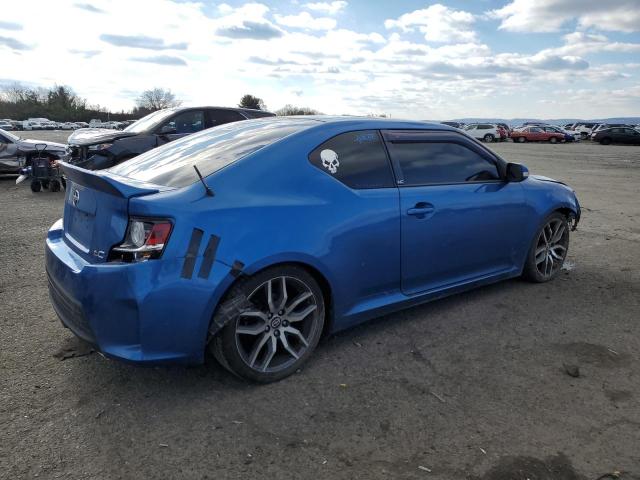 JTKJF5C71E3076849 - 2014 TOYOTA SCION TC BLUE photo 3