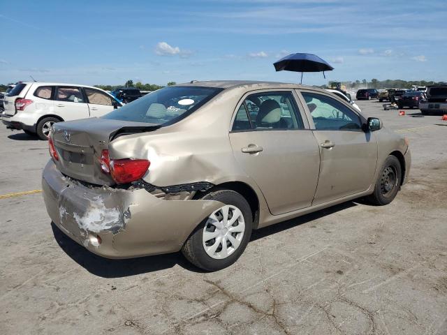 2T1BU4EE4AC362123 - 2010 TOYOTA COROLLA BASE TAN photo 3