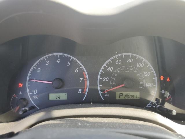 2T1BU4EE4AC362123 - 2010 TOYOTA COROLLA BASE TAN photo 9