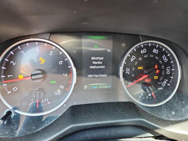 2T3W1RFV6KC012426 - 2019 TOYOTA RAV4 XLE Темно-сірий фото 9