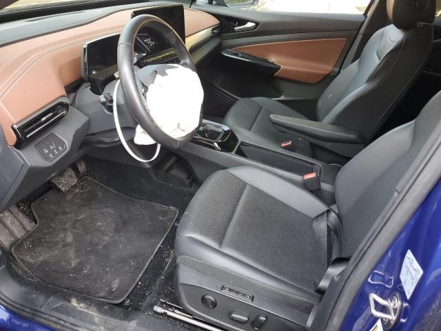 WVGGNPE22MP057568 - 2021 VOLKSWAGEN ID.4 PRO S ლურჯი ფოტო 7