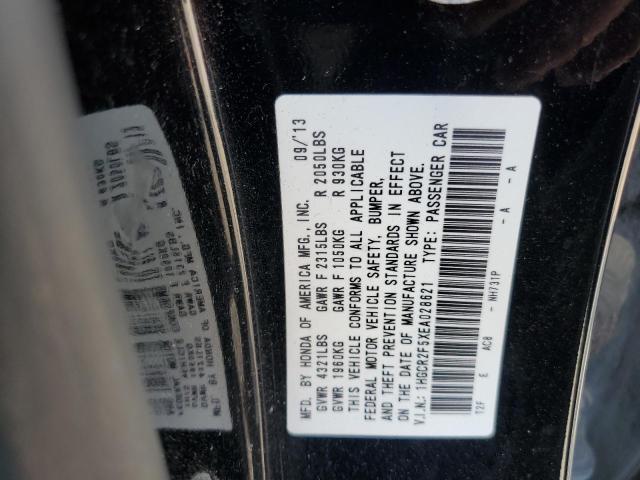 1HGCR2F5XEA028621 - 2014 HONDA ACCORD SPORT 黑色 照片 12