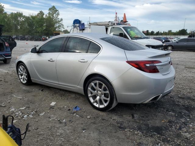 2G4GT5GX3E9253120 - 2014 BUICK REGAL GS Сұр фото 2