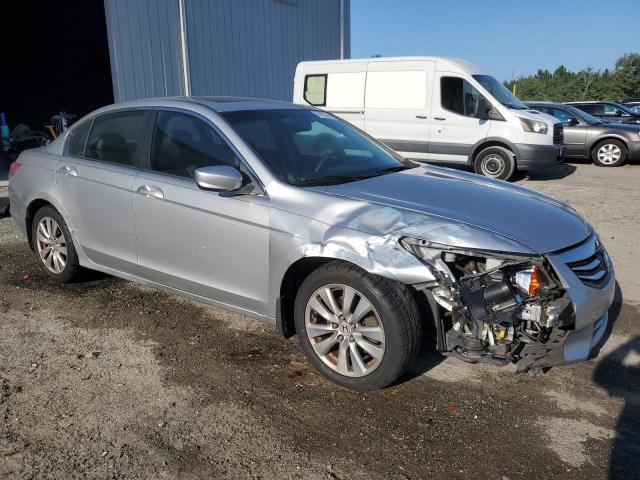 1HGCP2F86CA104722 - 2012 HONDA ACCORD EXL SILVER photo 4
