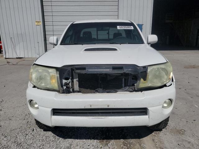 5TEUU42N25Z144596 - 2005 TOYOTA TACOMA ACCESS CAB WHITE photo 5