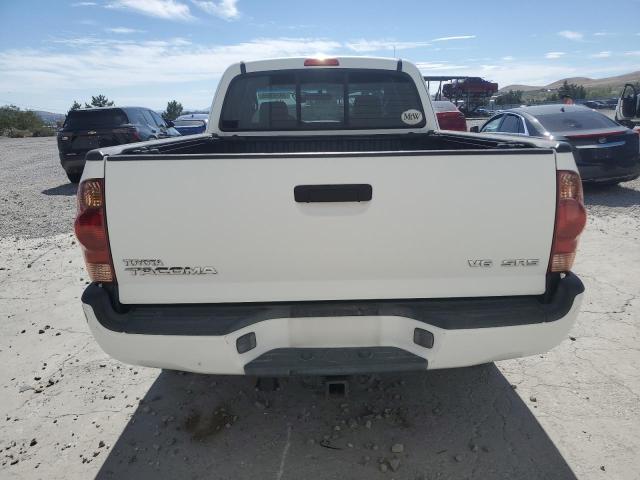 5TEUU42N25Z144596 - 2005 TOYOTA TACOMA ACCESS CAB WHITE photo 6