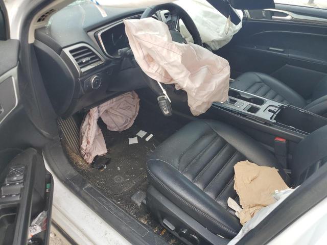 3FA6P0E91KR100968 - 2019 FORD FUSION SEL WHITE photo 8