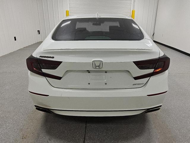1HGCV1F38KA111030 - 2019 HONDA ACCORD SPORT WHITE photo 6