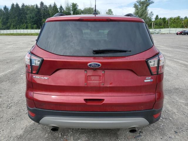 1FMCU9GD0JUB69410 - 2018 FORD ESCAPE SE წითელი ფოტო 6