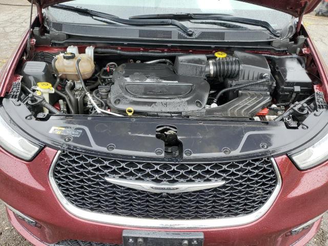 2C4RC1BG9MR552929 - 2021 CHRYSLER PACIFICA TOURING L 勃艮第红 照片 12