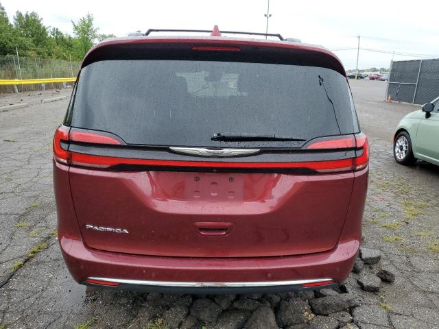 2C4RC1BG9MR552929 - 2021 CHRYSLER PACIFICA TOURING L 勃艮第红 照片 6