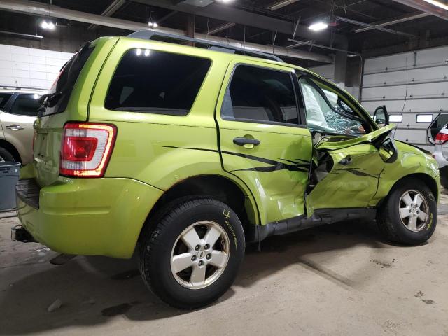 1FMCU0D74CKC67199 - 2012 FORD ESCAPE XLT GREEN photo 3