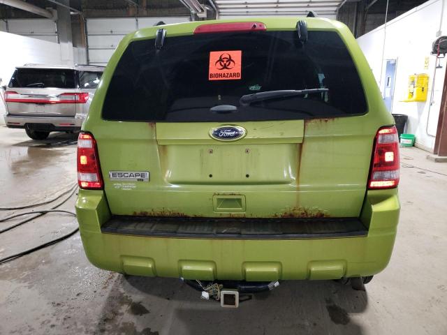 1FMCU0D74CKC67199 - 2012 FORD ESCAPE XLT GREEN photo 6