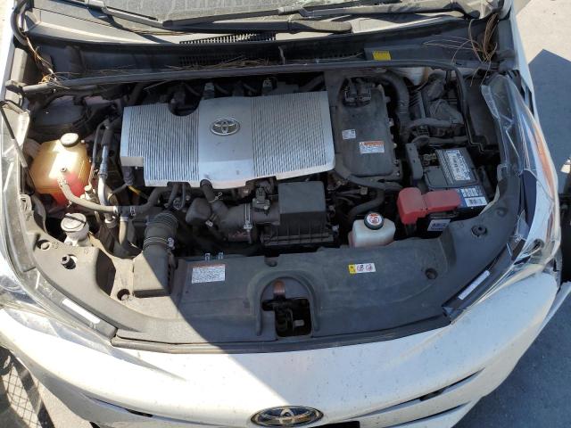 JTDKARFUXH3052766 - 2017 TOYOTA PRIUS WHITE photo 11