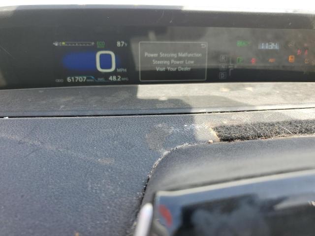 JTDKARFUXH3052766 - 2017 TOYOTA PRIUS WHITE photo 9