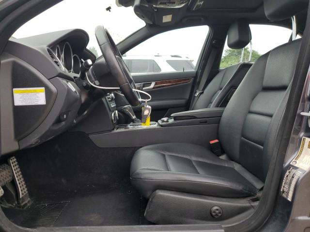 WDDGF8AB0DG076235 - 2013 MERCEDES-BENZ C 300 4MATIC GRAY photo 7