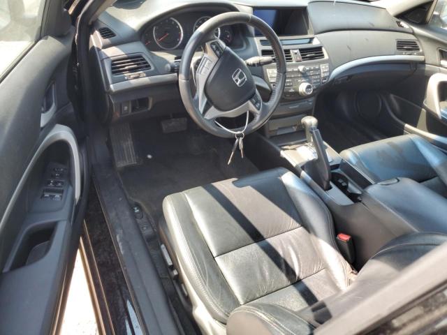 1HGCS2B87AA004422 - 2010 HONDA ACCORD EXL BLACK photo 8