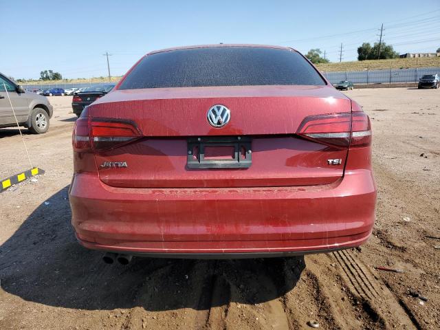 3VW267AJ4GM380326 - 2016 VOLKSWAGEN JETTA S RED photo 6