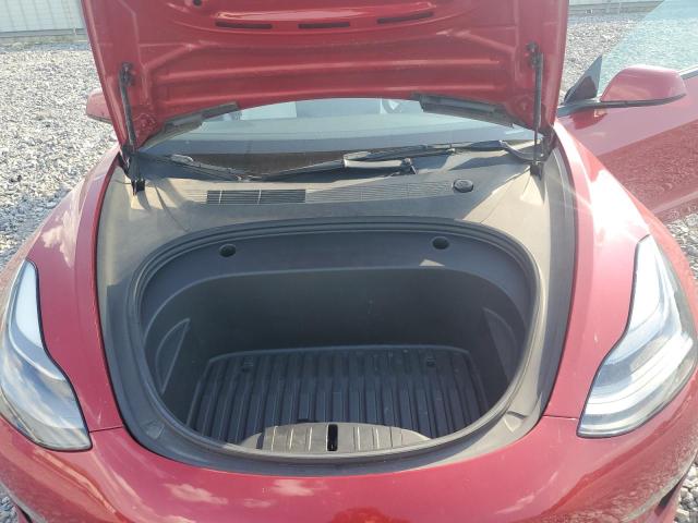 5YJ3E1EC6NF142854 - 2022 TESLA MODEL 3 Rojo foto 11