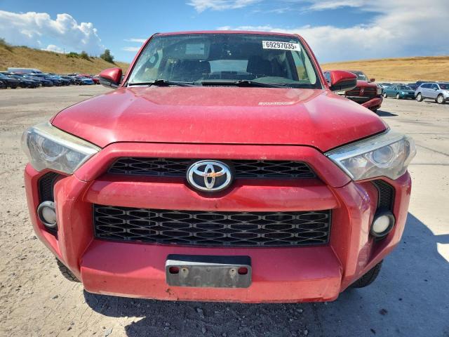 JTEBU5JR5G5310306 - 2016 TOYOTA 4RUNNER SR5/SR5 PREMIUM RED photo 5
