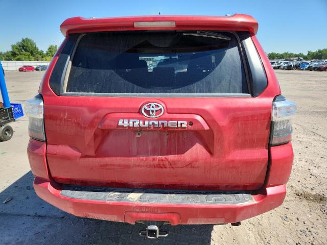 JTEBU5JR5G5310306 - 2016 TOYOTA 4RUNNER SR5/SR5 PREMIUM RED photo 6