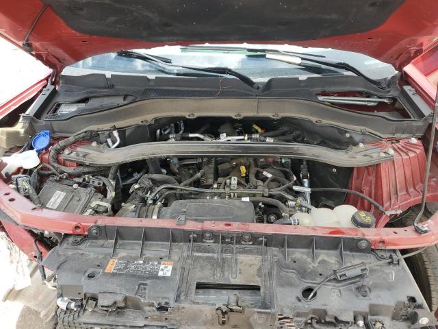 1FMSK8FH9NGB38631 - 2022 FORD EXPLORER LIMITED წითელი ფოტო 11