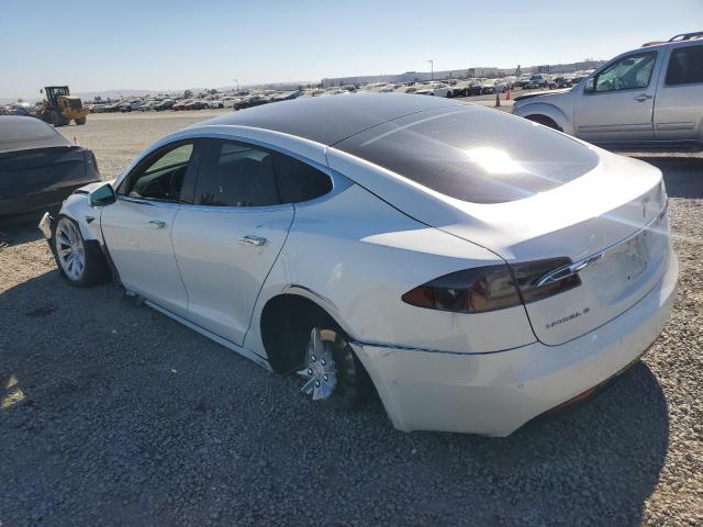 5YJSA1E24HF217408 - 2017 TESLA MODEL S WHITE photo 2