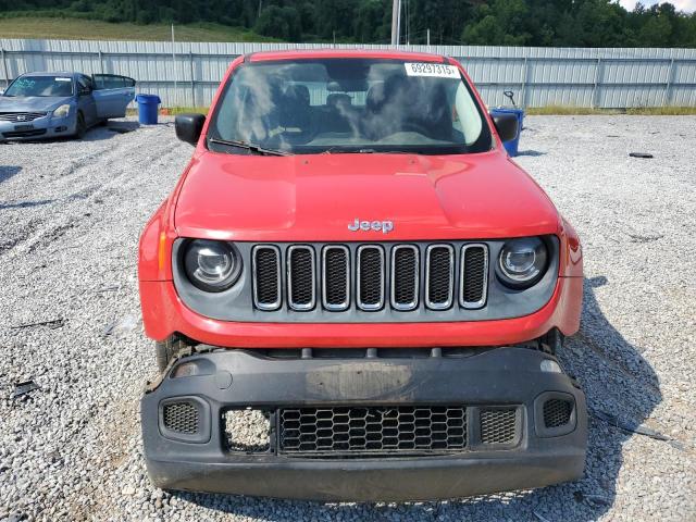 ZACCJAAT9FPB42570 - 2015 JEEP RENEGADE SPORT RED photo 5