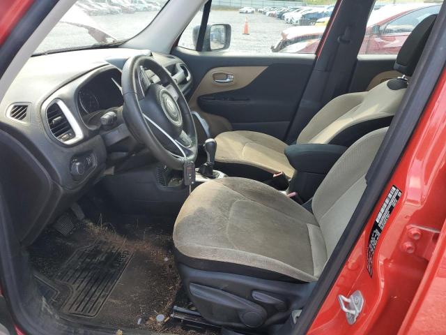 ZACCJAAT9FPB42570 - 2015 JEEP RENEGADE SPORT RED photo 7