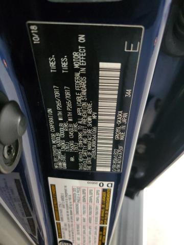 JTEBU5JRXK5641066 - 2019 TOYOTA 4RUNNER SR5/SR5 PREMIUM Blau Foto 13