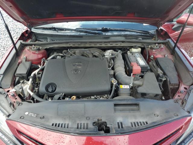 4T1BZ1HK4JU506673 - 2018 TOYOTA CAMRY XSE RED photo 11