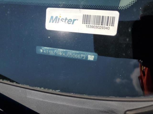 4T1BZ1HK4JU506673 - 2018 TOYOTA CAMRY XSE RED photo 13