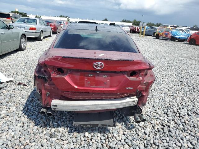 4T1BZ1HK4JU506673 - 2018 TOYOTA CAMRY XSE RED photo 6