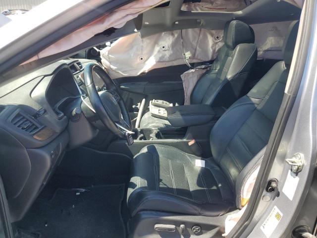 7FARW2H87JE056374 - 2018 HONDA CR-V EXL ვერცხლისფერი ფოტო 7