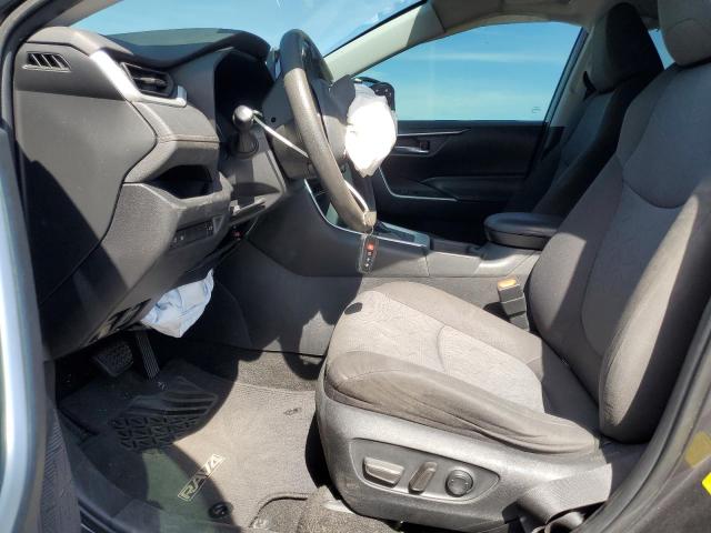 2T3W1RFV9MW143030 - 2021 TOYOTA RAV4 XLE CHARCOAL photo 7